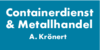 Kundenlogo von Containerdienst & Metallhandel A. Krönert