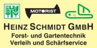 Kundenlogo Garten- u. Forsttechnik Heinz Schmidt GmbH