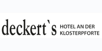 Kundenlogo Deckert`s Hotel & Restaurant GmbH & Co.KG -Hotel an der Klosterpforte-