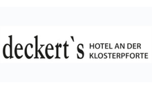 Kundenlogo von Deckert`s Hotel & Restaurant GmbH & Co.KG -Hotel an der Klo...
