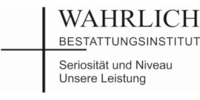 Kundenlogo Wahrlich Bestattungsinstitut Inh. Christine Wahrlich