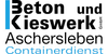 Kundenlogo von Beton- und Kieswerk GmbH Aschersleben Containerdienst