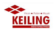 Kundenlogo von Keiling - Fliesen-Platten-Mosaik Inh. Keiling Karsten Kundenlogo von Keiling - Fliesen-Platten-Mosaik Inh. Keiling Karsten