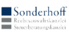 Kundenlogo von Sonderhoff Rechtsanwalts- und Steuerberaterkanzlei