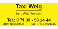 Kundenlogo Taxi Weig