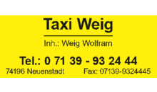 Kundenlogo von Taxi Weig
