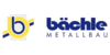 Kundenlogo von Bächle Metallbau GmbH