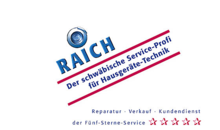 Kundenlogo von Raich Hausgeräte-Technik