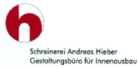 Kundenlogo Schreinerei Hieber Andreas Gestaltungsbüro f. Innenausbau