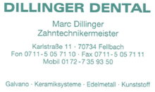 Kundenlogo von Dillinger Dentaltechnik