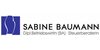 Kundenlogo von Sabine Baumann Dipl. Betriebswirtin und Steuerberaterin