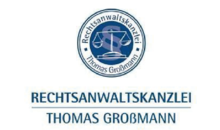 Kundenlogo von Anwaltskanzlei Thomas Großmann