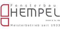 Kundenlogo Fensterbau Hempel GmbH & Co. KG