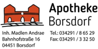 Kundenlogo Apotheke Borsdorf Inh. Madlen Andrae
