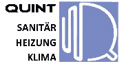 Kundenlogo QUINT GmbH SANITÄR - GAS - HEIZUNG Kundenlogo QUINT GmbH SANITÄR - GAS - HEIZUNG