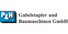 Kundenlogo von P + H Gabelstapler und Baumaschinen GmbH Baumaschinenverleih
