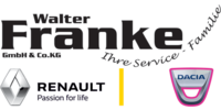 Kundenlogo Renault Franke Walter GmbH & Co. KG Autohaus