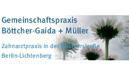Kundenlogo von Böttcher-Gaida Birgit Dr., Bukovezki Marina Zahnärztinnen Kundenlogo von Böttcher-Gaida Birgit Dr., Bukovezki Marina Zahnärztinnen