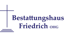 Kundenlogo von Bestattungshaus Friedrich oHG