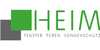 Kundenlogo von Fensterbau Heim GmbH & Co. KG