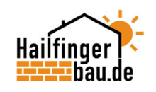 Kundenlogo von Hailfinger Bau GmbH Co. KG Hoch- und Tiefbau