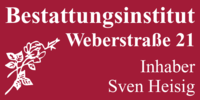 Kundenlogo Bestattungsinstitut Weberstr. 21