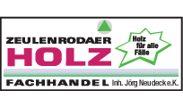 Kundenlogo von Zeulenrodaer Holzfachhandel Inhaber Jörg Neudeck e.K.
