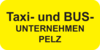 Kundenlogo von Taxi - Busunternehmen Pelz