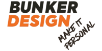 Kundenlogo BUNKER DESIGN - MAKE IT PERSONAL