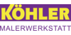 Kundenlogo von Malerbetrieb Armin Köhler GmbH