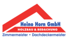 Kundenlogo von Heino Horn GmbH Holzbau und Bedachung
