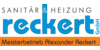 Kundenlogo von Sanitär-Heizung Reckert GmbH