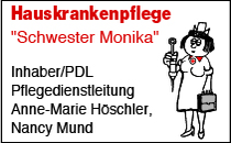 Logo Krankenpflege Schwester Monika Gera