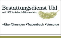 Logo Bestattungsdienst Uhl OHG Asbach-Bäumenheim