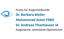 Logo Weller Barbara Dr.med., Ackel Mohammad FEBO, Thanhäuser Andreas Dr.med. Praxis für Augenheilkunde · Ambulante Operationen Metzingen