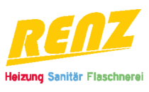 Logo Renz Heizung Sanitär Flaschnerei Geschäftsführer Mark Wittig Gomaringen
