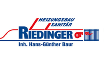 Logo RIEDINGER Heizungsbau-Sanitär Inh. Hans-Günther Baur Hohenstein