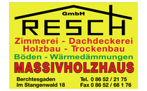 Logo Resch GmbH Zimmerei Bischofswiesen