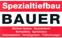 Logo Bauer Hubert Spezialtiefbau GmbH & Co.KG Greiling