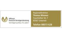 Logo Wimmer Thomas Regionaldirektion für Allfinanz Aktiengesellschaft DVAG Unterreit