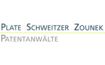 Logo Plate, Schweitzer, Zounek Patentanwälte Wiesbaden