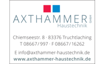 Logo Axthammer GmbH Heizung Seeon-Seebruck