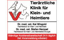Logo Tierärztliche Klinik für Klein- und Heimtiere Dr. Wingold u. Dr. Hempel Fachtierärzte f. Klein- u. Heimtiere/Chirurgie Erfurt