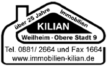 Logo Immobilien Kilian Weilheim