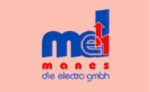 Firmenlogomanes die electro gmbh Elektrofachbetrieb Erfurt