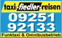 Logo Taxi Fiedler Münchberg