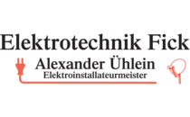 Logo Elektrotechnik Fick, Alexander Ühlein Erlenbach
