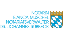 Logo Notarin Muschel Bianca, Notariatsverwalter Dr. Johannes Rübbeck Schweinfurt