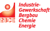 Logo Gewerkschaft Industriegewerkschaft Bergbau, Chemie, Energie Kronach