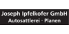 Kundenlogo von Joseph Ipfelkofer GmbH Autosattlerei und Planenfabrikationen